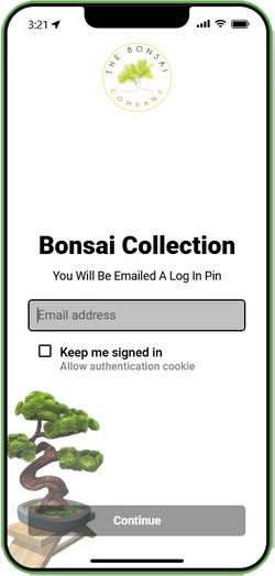 Custom Bonsai Store App - COMING SOON