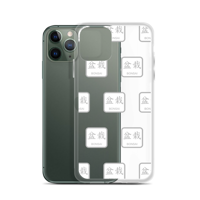 iPhone Case with Bonsai Icons