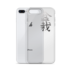 iPhone Case with Bonsai In Japanese Lettering