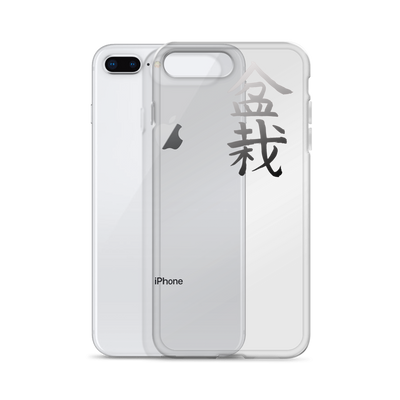 iPhone Case with Bonsai In Japanese Lettering