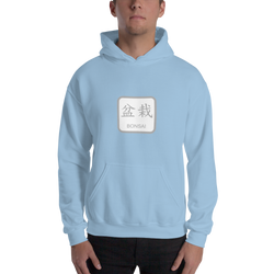Unisex Hoodie with Bonsai Text
