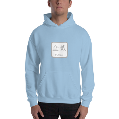 Unisex Hoodie with Bonsai Text