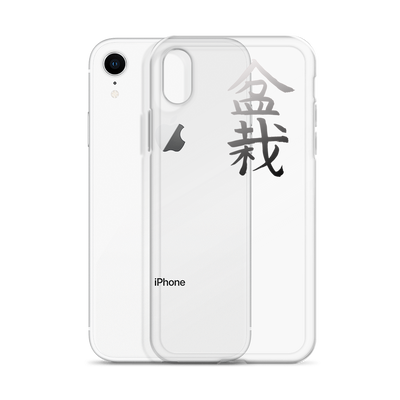 iPhone Case with Bonsai In Japanese Lettering