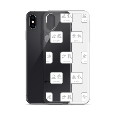 iPhone Case with Bonsai Icons