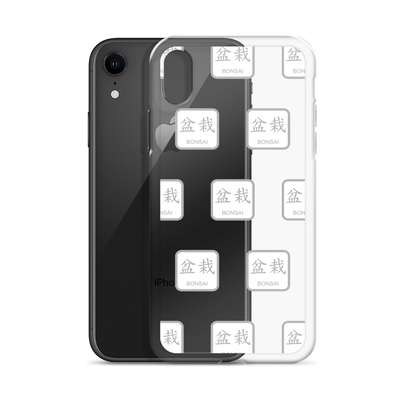 iPhone Case with Bonsai Icons
