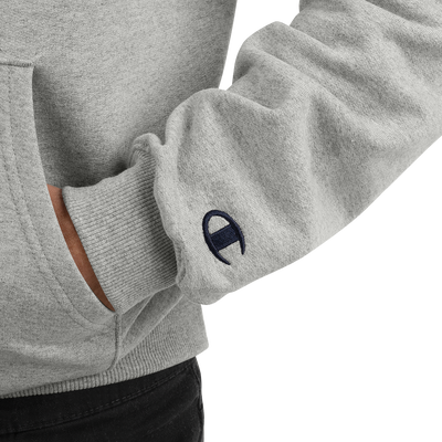 Champion Hoodie With Bonsai in Japanese Lettering