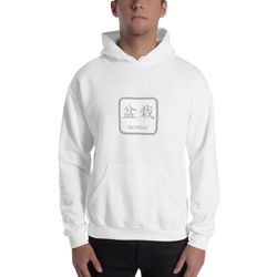 Unisex Hoodie with Bonsai Text