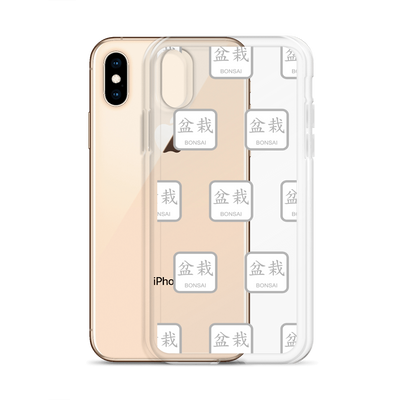 iPhone Case with Bonsai Icons
