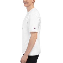 Men's Champion T-Shirt with Bonsai in Japanese Lettering