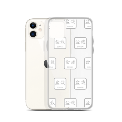 iPhone Case with Bonsai Icons