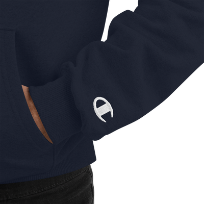 Champion Hoodie With Bonsai in Japanese Lettering