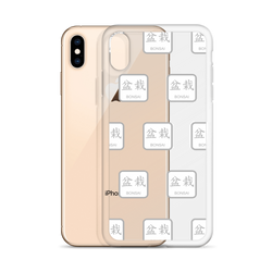 iPhone Case with Bonsai Icons