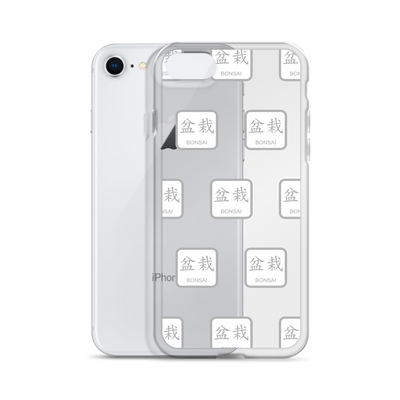 iPhone Case with Bonsai Icons