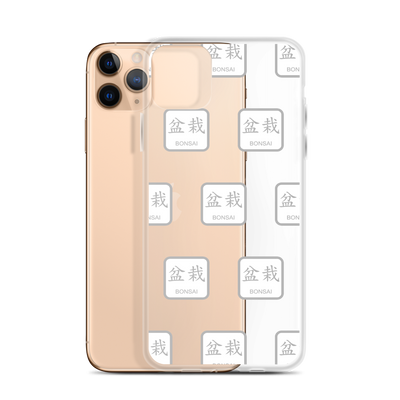 iPhone Case with Bonsai Icons