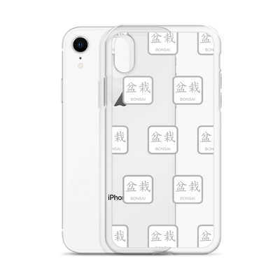 iPhone Case with Bonsai Icons