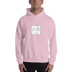 Unisex Hoodie with Bonsai Text