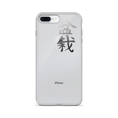 iPhone Case with Bonsai In Japanese Lettering