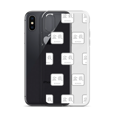 iPhone Case with Bonsai Icons