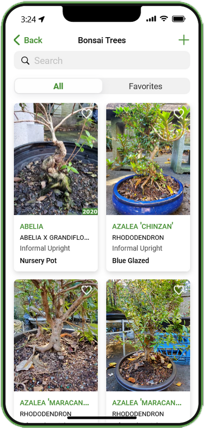 Custom Bonsai Store App - COMING SOON